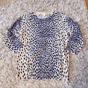 JCrew Printed Sweater